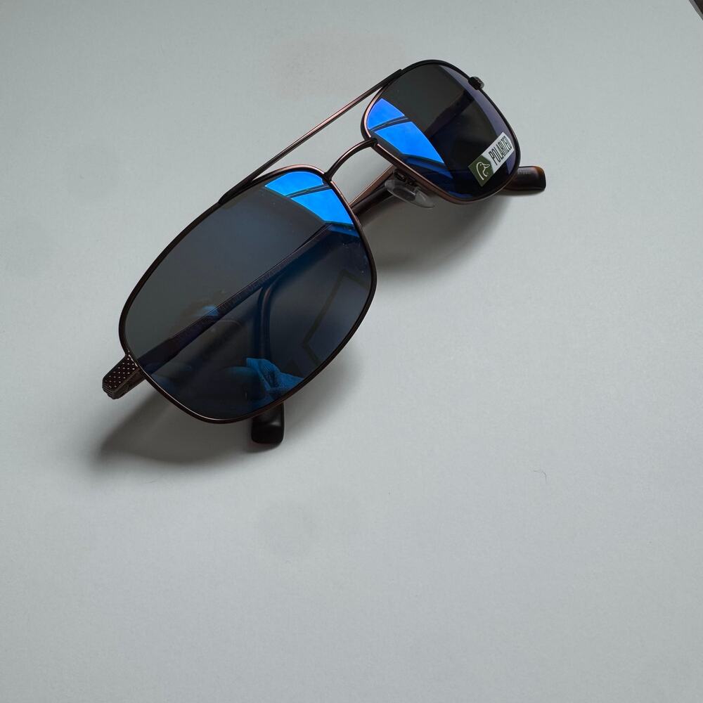 NWOT Ducks Unlimited Mile Post Bronze Double bar sunglasses